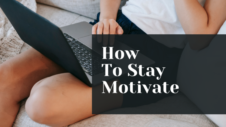 How To Stay Motivate Canava Pic